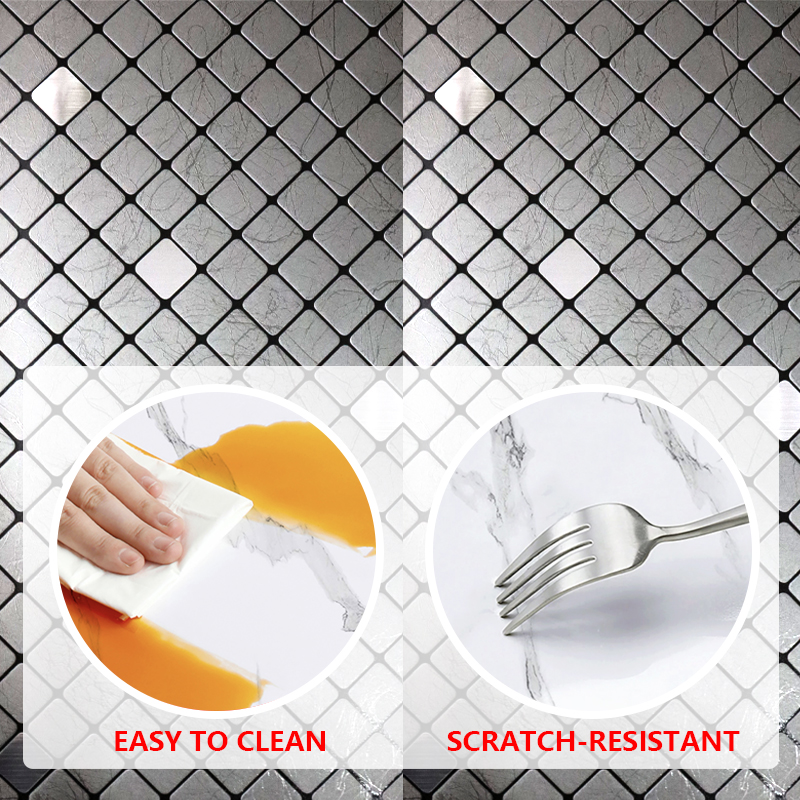 wholesale price Soundproof durable wall covering home self adhesive IXPE mosaic 3d decorative wall stickers