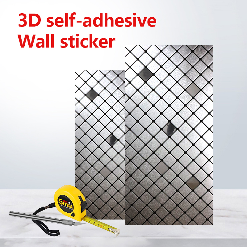 cost-effective High Quality Waterproof 3d wall sticker modern design self adhesive mosaic wall sticker easy peel