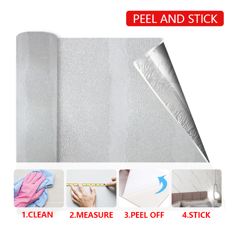 home decor IXPE raised soft clay self adhesive waterproof wall sticker for bedroom decoration