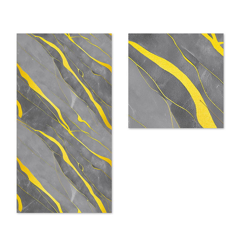 Eco Friendly marble design decorative wall stickers easy cleaning Sound Absorbing IXPE house wall panels sticker