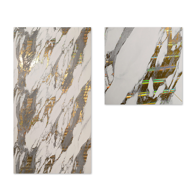 hot selling cheap Wall Panel Stickers IXPE UV marble decorative wall sticker custom for Home Decor