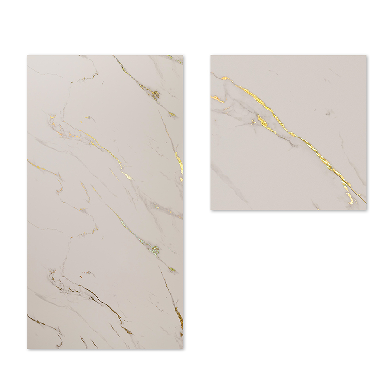 factory wholesale modern design Self Adhesive IXPE Waterproof UV Marble Wall Sticker for Household Use