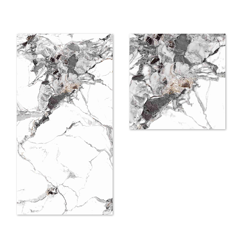 factory wholesale modern design Self Adhesive IXPE Waterproof UV Marble Wall Sticker for Household U