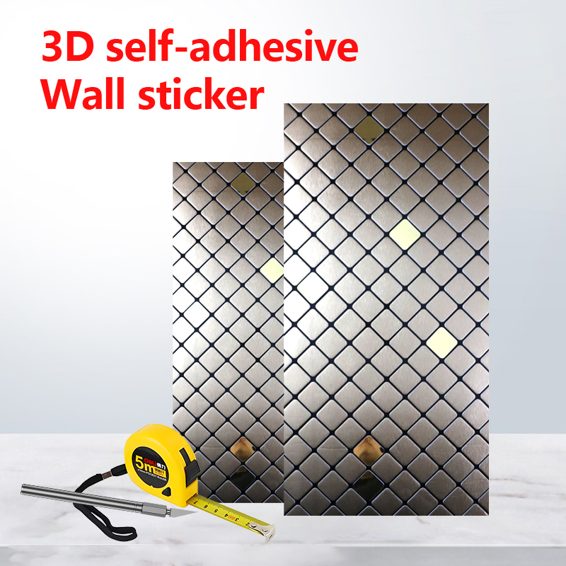 Non-Toxic easy peel 3d wall stickers home decor self-adhesive mosaic wall sticker for Bedroom Living Room