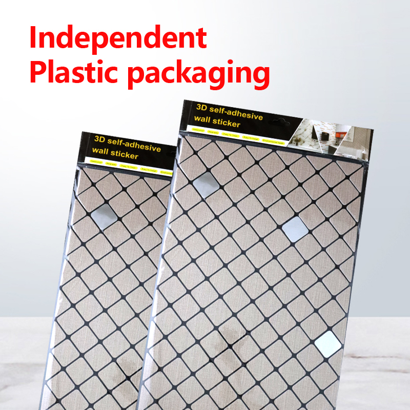 modern design ixpe self-adhesive wall covering Waterproof mosaic wall sticker for kitchen bathroom