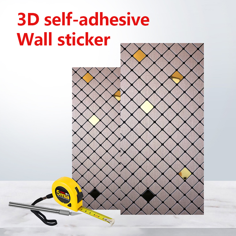 modern home wall stickers easy installing Mosaic Style IXPE self adhesive indoor wall sticker