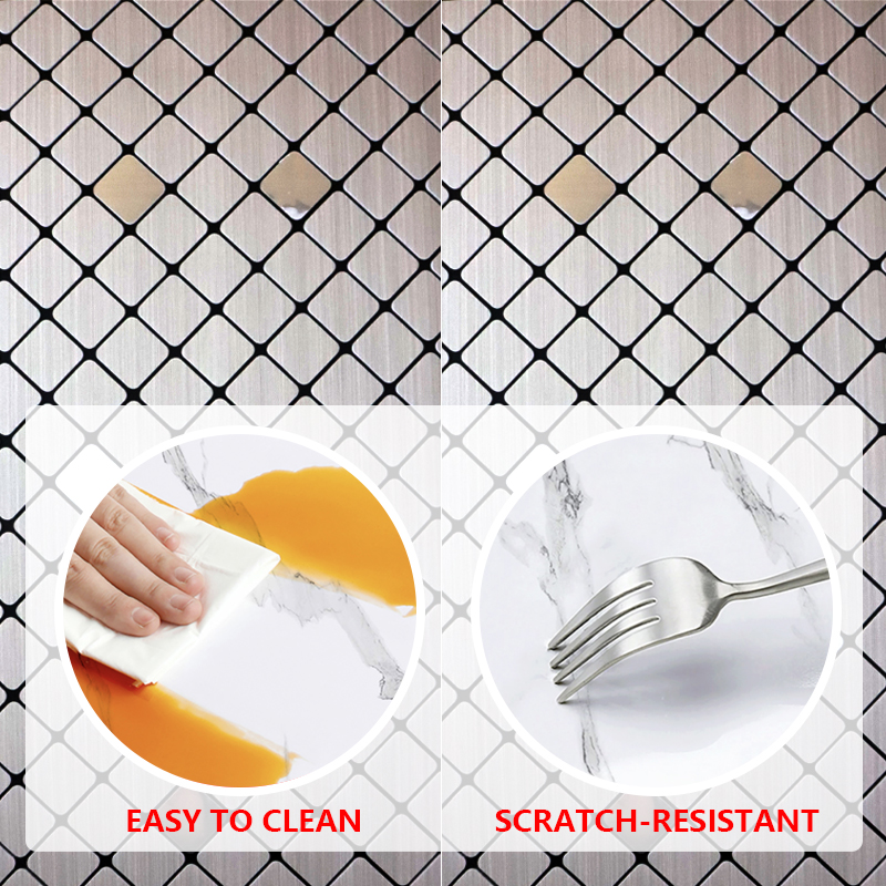 cost-effective High Quality Waterproof 3d wall sticker modern design self adhesive mosaic wall sticker easy peel