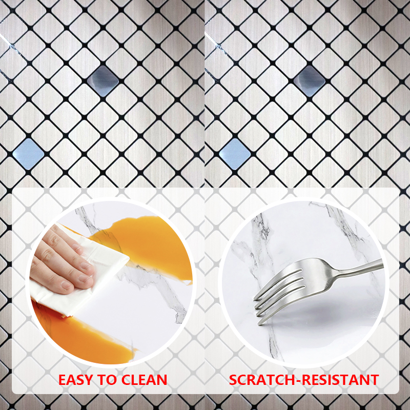 wholesale price Soundproof durable wall covering home self adhesive IXPE mosaic 3d decorative wall stickers