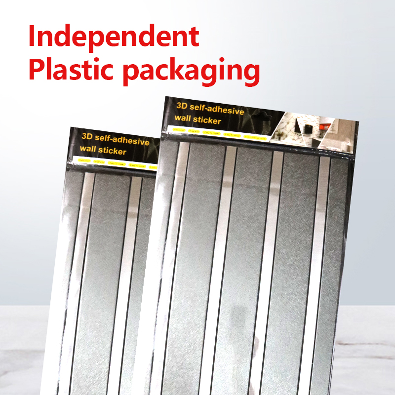 custom design 3d self-adhesive indoor wall stickers Removable Waterproof IXPE mosaic wall sticker