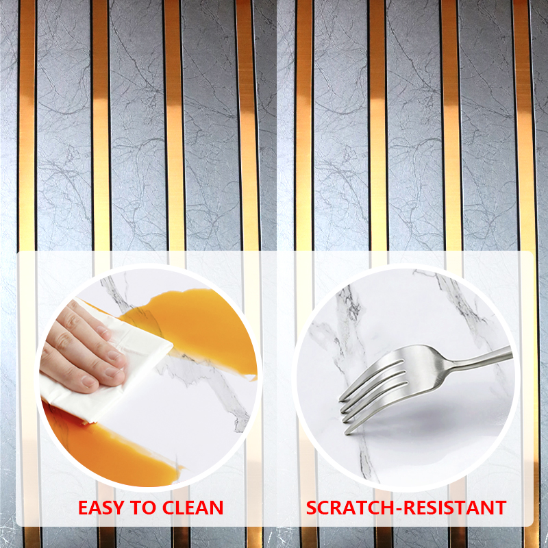 modern design ixpe self-adhesive wall covering Waterproof mosaic wall sticker for kitchen bathroom