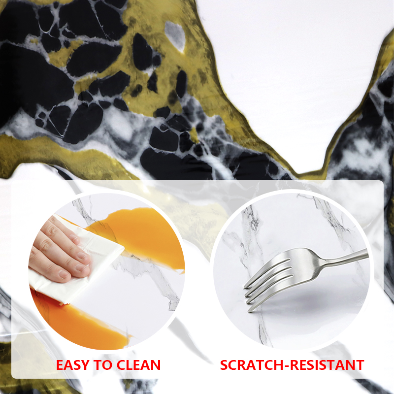 Mold Resistant Waterproof Ixpe Wallpapers Self-Adhesive Wall Sticker for Bathroom and Kitchen