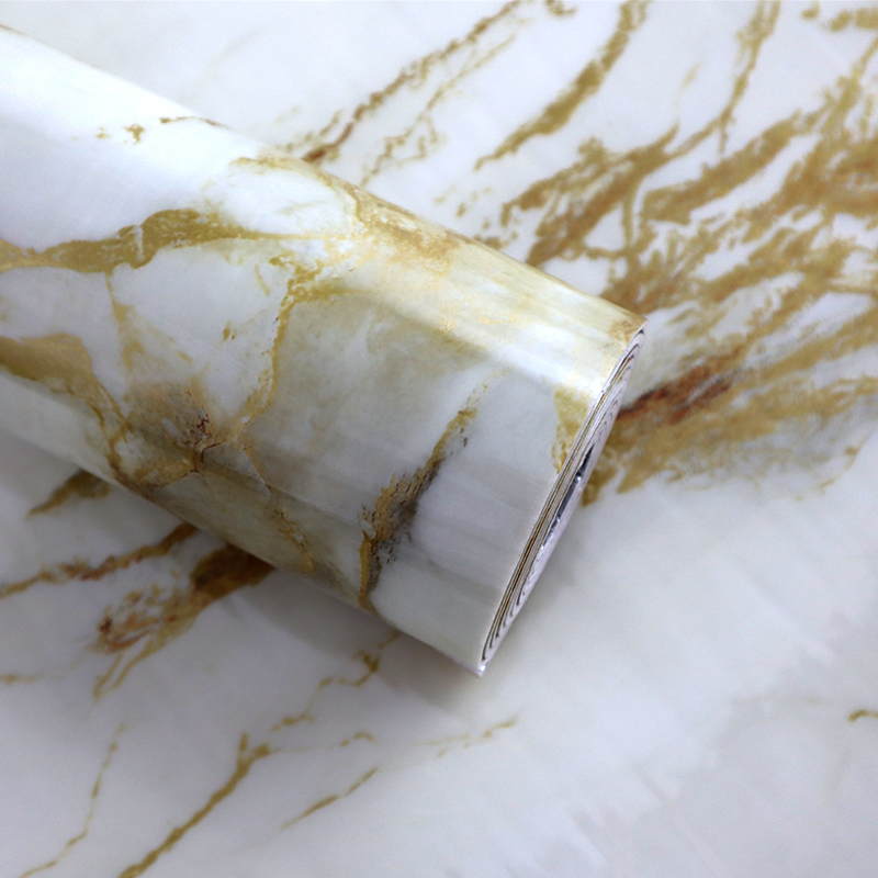 new living room UV marble grain wall sticker Easy Cleaning Beautiful Interior decoration ixpe wall panel sticker wholesale