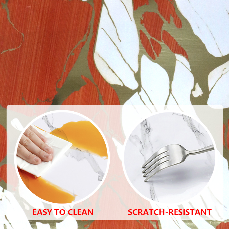 New Arrival Wholesale Self Adhesive ixpe Wall Sticker waterproof marble stickers custom for wall