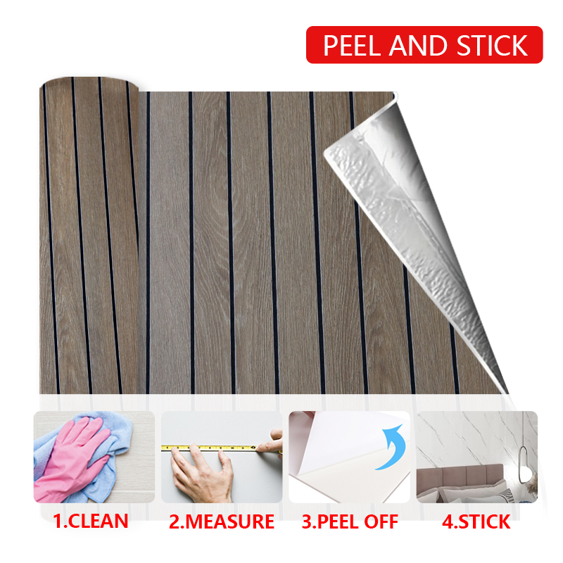 luxury new 3d wall grille wall stickers self adhesive IXPE fluted wall sticker for bedroom