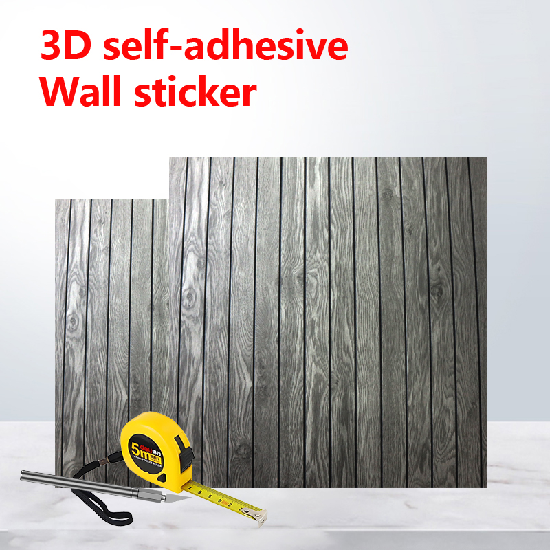 High Gloss marble grain Self-Adhesive Waterproof ixpe 3d fluted wall sticker for Living Room and Bathroom