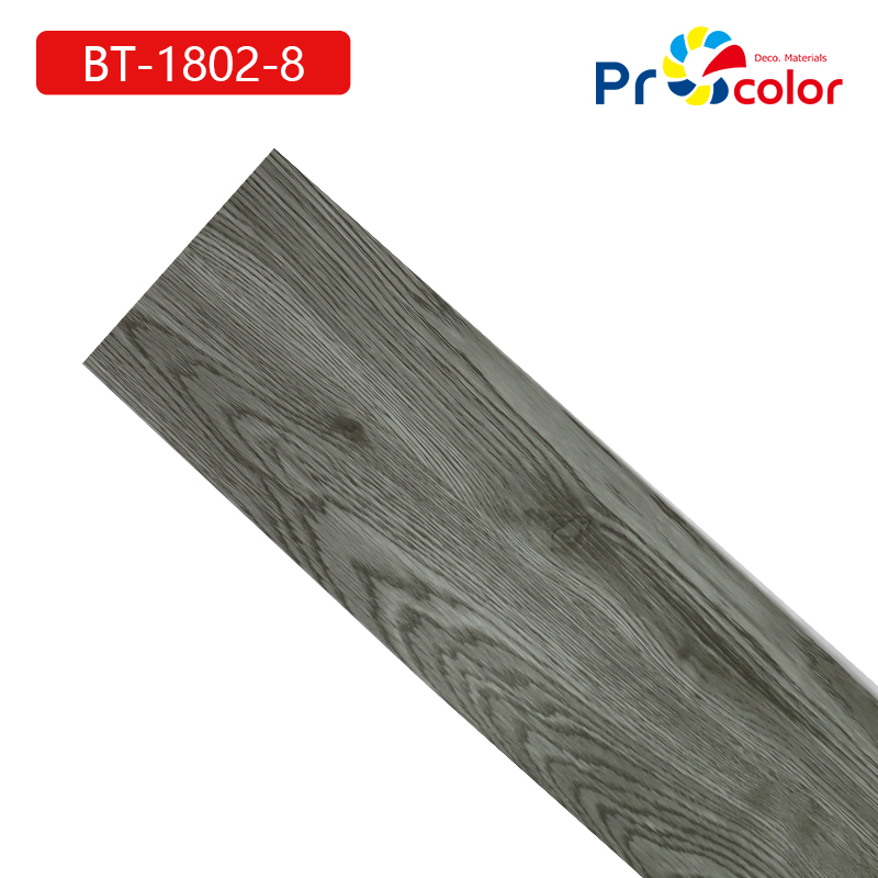 wholesale Eco-friendly easy installing 0.9-2mm thick lvt floor self adhesive for home office