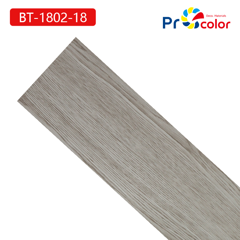 latest design indoor waterproof PVC flooring fashion wood grain self adhesive lvt flooring for comme