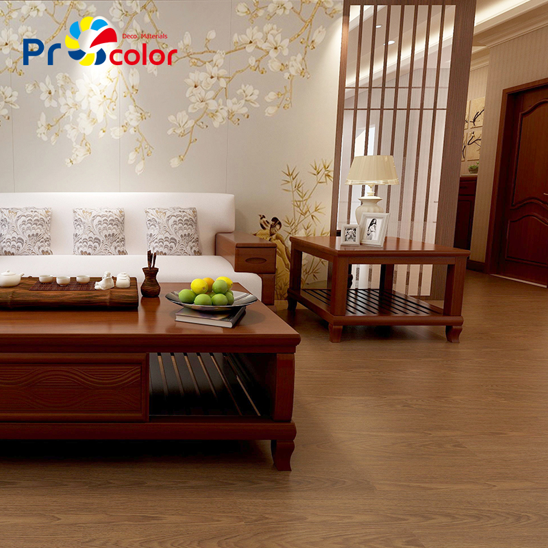 modern design Wear Resistant Self Adhesive LVT Flooring Anti-scratch wood grain pvc vinyl floor tile