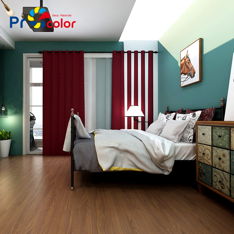 cheap office home indoor Anti-scratch wood grain PVC lvt floor self adhesive rectangle lvt floor tiles